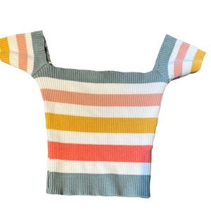 LULUS STRIPED‎ TOP